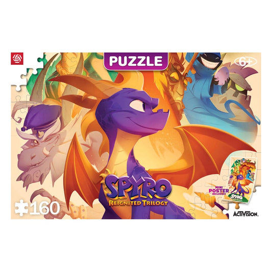 Spyro Reignited Trilogy Kids Puzzle Heroes (160 pieces) 5908305243021