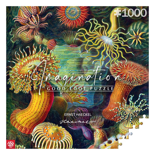 Ernst Haeckel Imagination Puzzle Sea Anemones/Stworzenia morskie (1000 pieces) 5908305244943