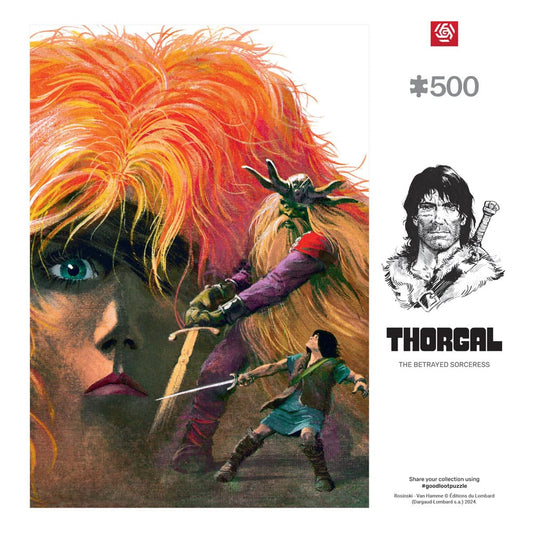 Thorgal Comic Puzzle The Betrayed Sorceress / Zdradzona Czarodziejka (1000 pieces) 5908305246749