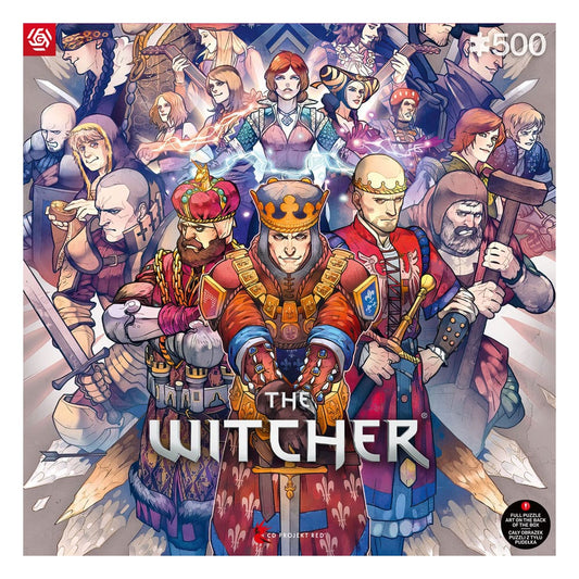 The Witcher Gaming Puzzle Northern Realms (500 pieces) 5908305246756