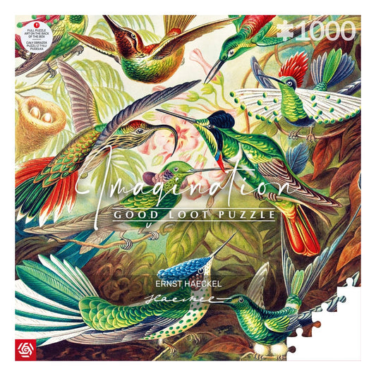 Ernst Haeckel Imagination Puzzle Hummingbirds/Kolibry (1000 pieces) 5908305246794