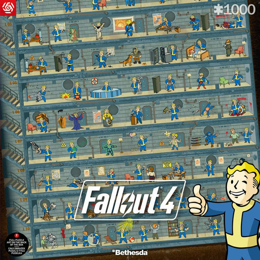 Fallout 4 Puzzle Perk Poster (1000 pieces) 5908305247937