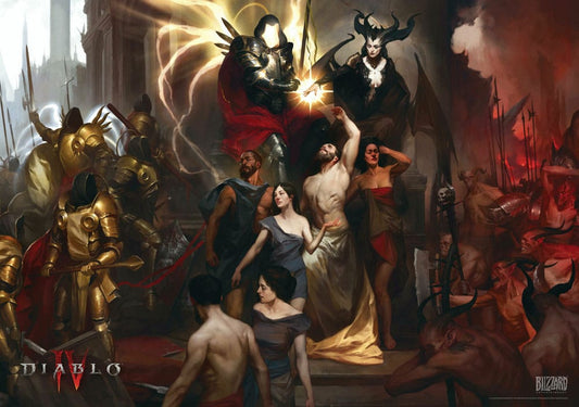 Diabo IV Puzzle Birth of Nephalem (1000 pieces) 5908305249641