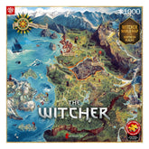 The Witcher Puzzle The Northern Realms Map (1000 Pieces) 5908305251767