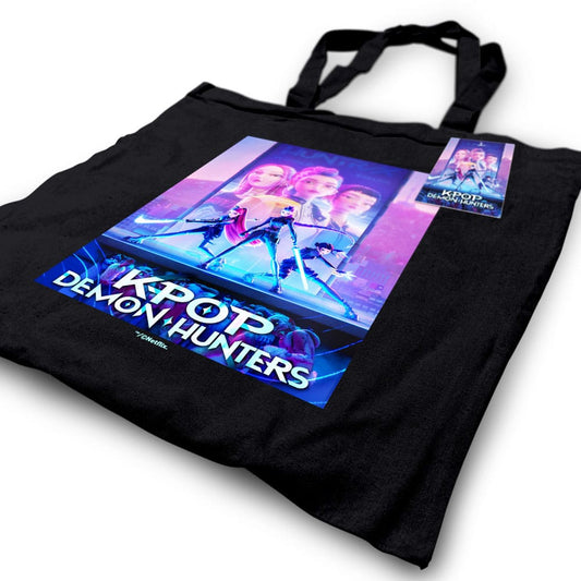 KPop Demon Hunters Tote Bag Movie Key Art 5063457072131