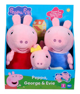 Peppa Pig Plush figures 3er Pack 6097015827863