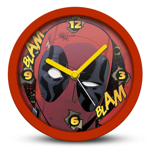 Marvel Desk Clock Deadpool Blam Blam 5050293858937