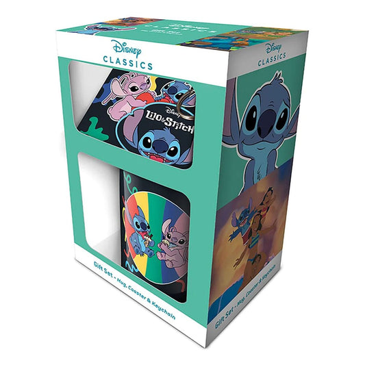 Lilo & Stitch Mug, Coaster and Keychain Set You´re my Fave 5050293861302