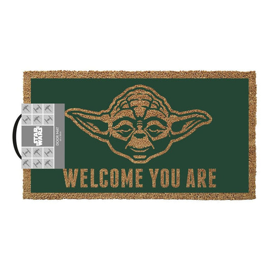 Star Wars Doormat Yoda Welcome 33 x 60 cm 5050293866062