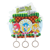 Sonic the Hedgehog Key rack incl. 3 key rings 8435747823414