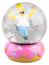 The Simpsons Snow Globe Homer Simpson Donut 10 cm 8435747825043