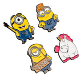 Minions Pin Badges Set of 4 8435747825883
