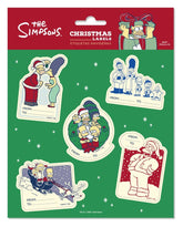 The Simpsons Premium Self-Adhesive Christmas Labels (10) 8435747834175