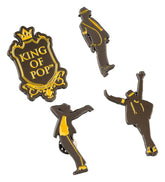 Michael Jackson Pin Badges Set (4) 8435747836322