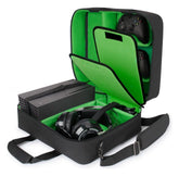 Enhance USA Gear S23 Console Gaming Xbox Case Green 0637836613571