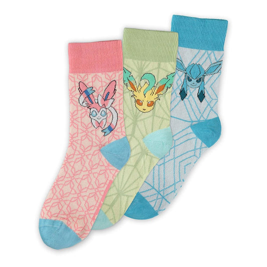 Pokémon Socks 3-Pack Eevee Evolution 3.0 43-46 8718526216950