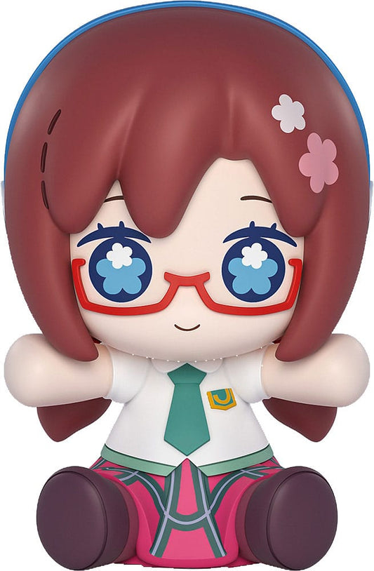 Rebuild of Evangelion Huggy Good Smile Chibi Figure Mari Makinami Illustrious: School Uniform Ver. 6 cm 4580590190757