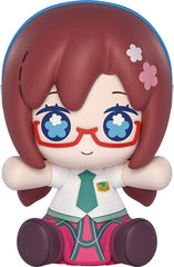 Rebuild of Evangelion Huggy Good Smile Chibi Figure Mari Makinami Illustrious: School Uniform Ver. 6 cm 4580590190757