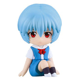 Rebuild of Evangelion Rubber Mascot Nendroid Plus Mini Figure Rei Ayanami 8 cm 4580828664401