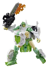 Transformers Generations War for Cybertron: Siege Deluxe Class Action Figure WFC-S15 Autobot Greenlight & Battle Masters Dazzlestrike 14 cm 5010996444400