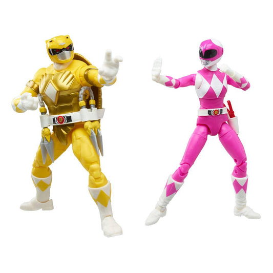 Power Rangers x TMNT Lightning Collection Action Figures 2022 Morphed April O´Neil & Michelangelo 5010993861637