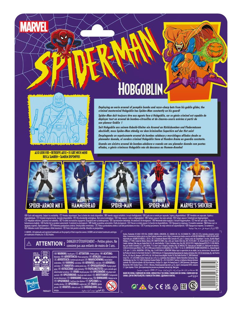 Spider-Man Marvel Legends Series Action Figur 5010993937974