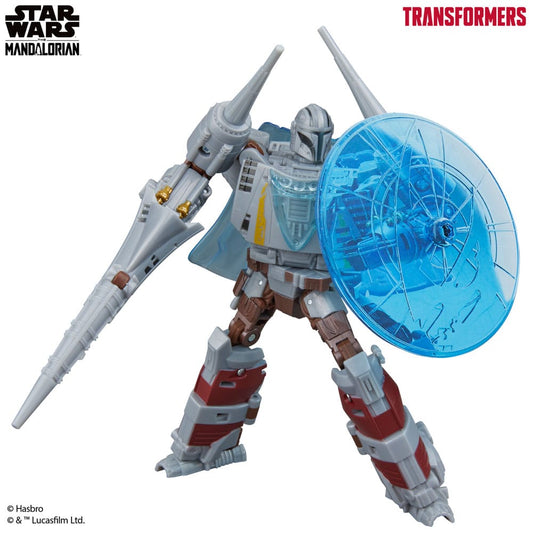 Star Wars x Transformers Action Figure The Mandalorian / N-1 Starfighter 19 cm 5010996257277