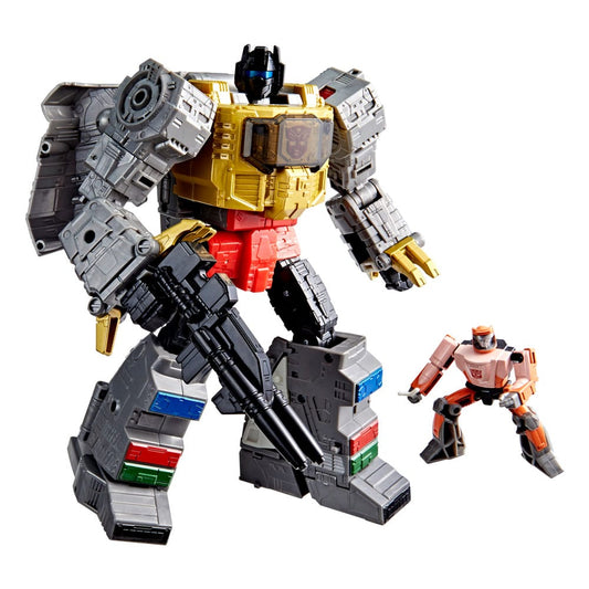 The Transformers: The Movie Studio Series Leader Class Action Figure Dinobot Grimlock & Autobot Wheelie 22 cm 5010996319869