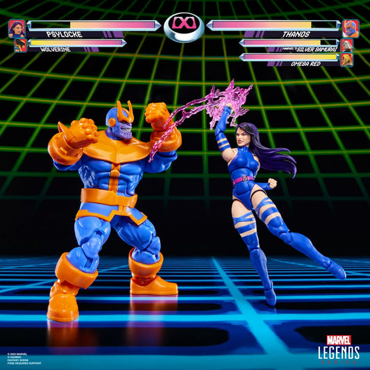 Marvel Legends Gamerverse Action Figure 2-Pack Psylocke vs. Thanos 15 cm 5010996313201
