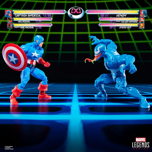 Marvel Legends Gamerverse Action Figure 2-Pack Captain America vs. Venom 15 cm 5010996320476