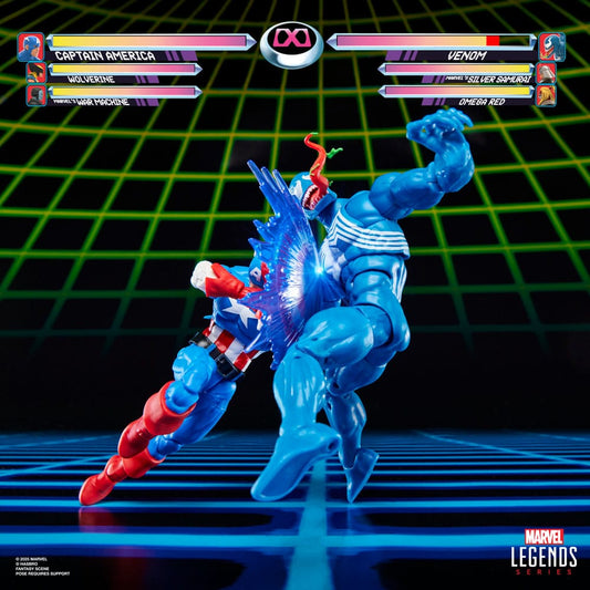 Marvel Legends Gamerverse Action Figure 2-Pack Captain America vs. Venom 15 cm 5010996320476