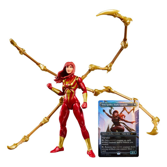 Marvel Legends Magic: The Gathering Action Figure Mary Jane Watson (Iron Spider) (plus Exclusive Foil Card) 15 cm 5010996323262