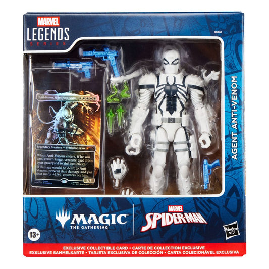 Marvel Legends Magic: The Gathering Action Figure Agent Anti-Venom (plus Exclusive Foil Card) 15 cm 5010996323330