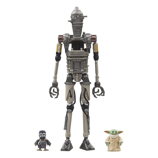 Star Wars: The Mandalorian Vintage Collection Action Figure 3-Pack IG-12, Grogu & Anzellan 10 cm 5010996292094