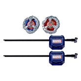 Beyblade X and Marvel Collab Captain America 4-70GB vs. Red Hulk 1-80R 5010996305718