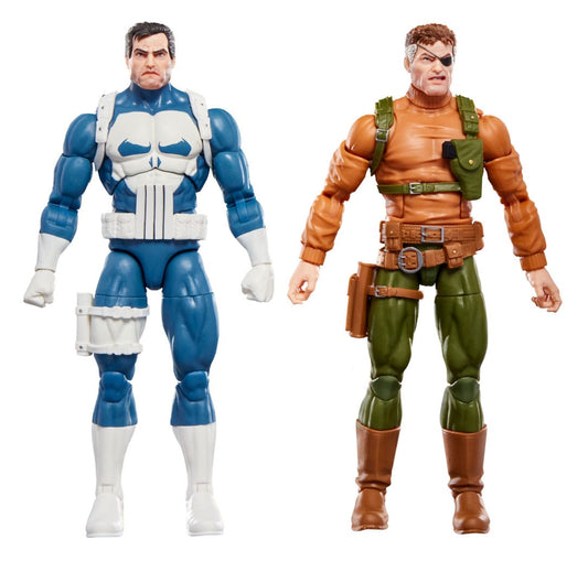 The Punisher Marvel Legends Gamerverse Action Figure 2-Pack Punisher & Nick Fury 15 cm 5010996328380