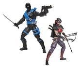 G.I. Joe Classified Series Action Figure 2-Pack Snake Eyes & Kim "Jinx" Arashikage 15 cm 5010996434630