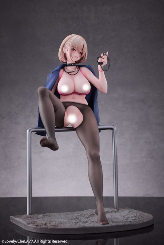 Original IllustrationPVC Statue 1/6 Naughty Police Woman Illustration by CheLA77 DX Edition 24 cm  4582798610020