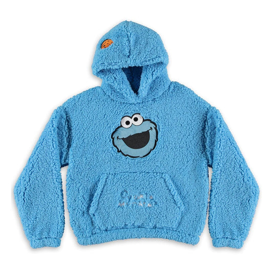 Sesame Street Teddy Hooded Sweater Cookie Monster Size S 8718526417555