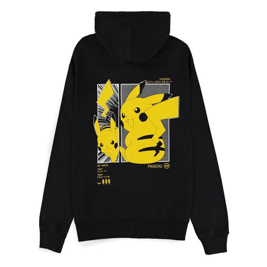 Pokémon Zipper Hoodie Gotta Catch 'em All Pikachu Size M 8718526423235