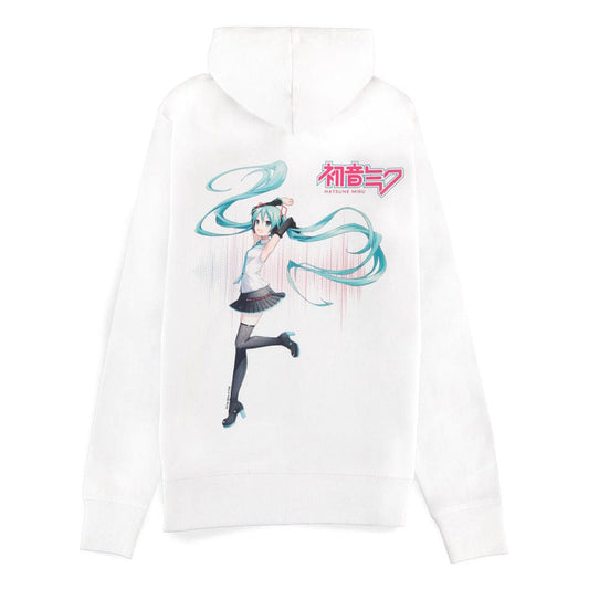 Hatsune Miku Zipper Hoodie White Size S 8718526393514