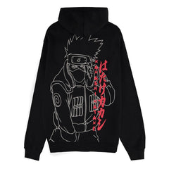 Naruto Shippuden Hooded Sweater Kakashi Line Art Size XL 8718526398205