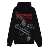 Chainsaw Man Zipper Hoodie Chainsaw Devil Size L 8718526418927