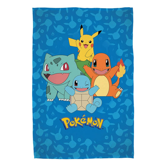 Pokemon Fleece Blanket Starter Pokemon 130 x 160 cm 4006891976833
