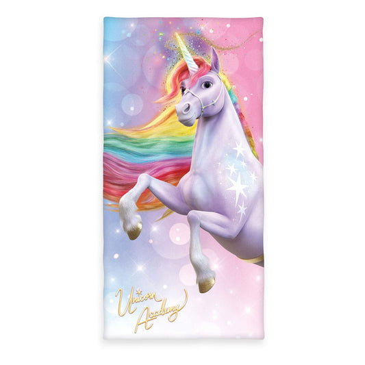 Unicorn Academy Velour Towel Magic 75 x 150 cm 4006891992178