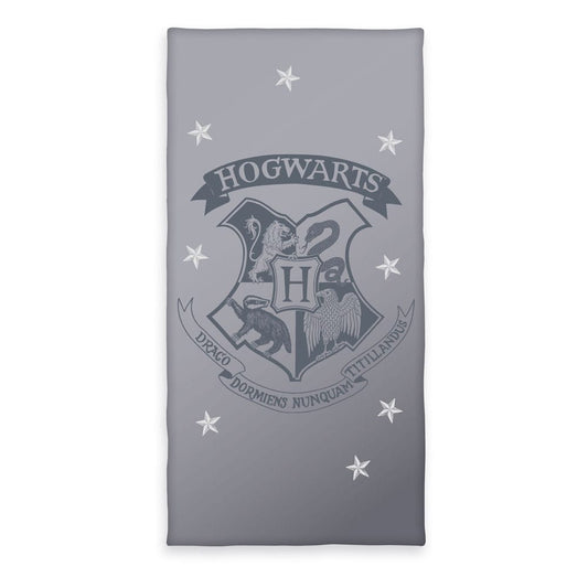 Harry Potter Velour Grey 70 x 140 cm 4006891971265