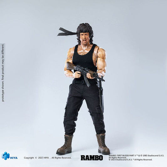 First Blood II Exquisite Super Series  Actionfigur 1/12 First Blood II John Rambo 16 cm 6957534202681