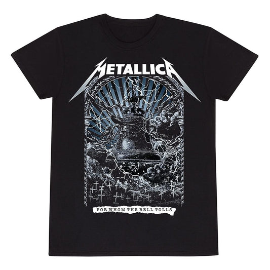 Metallica T-Shirt For Whom The Bells Toll Black Size S 5056187769754