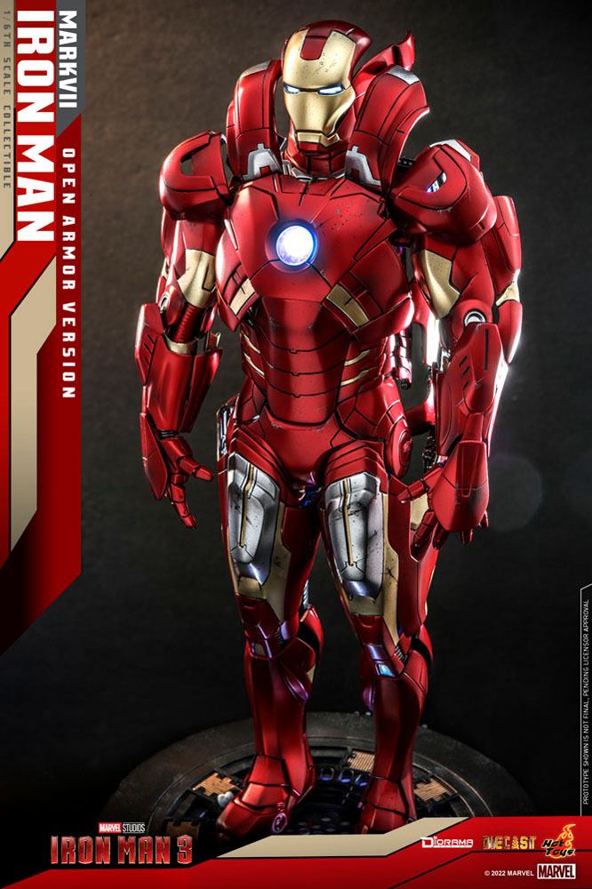 Iron Man 3 Diorama 1/6 Iron Man Mark VII (Ope 4895228612205