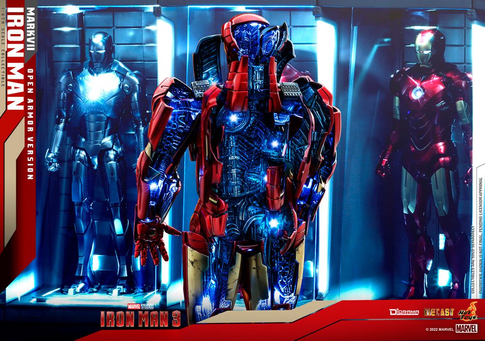 Iron Man 3 Diorama 1/6 Iron Man Mark VII (Ope 4895228612205